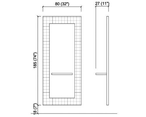 Зеркало парикмахерское MATELASS?