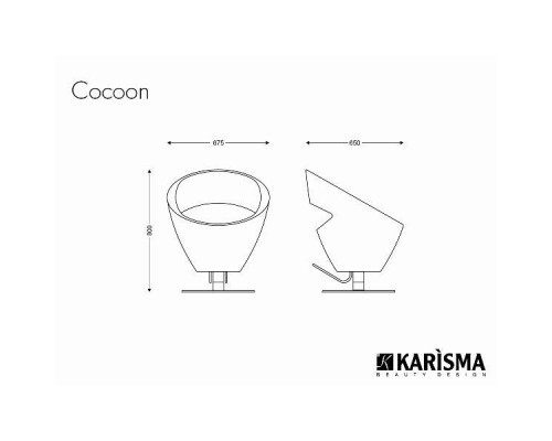 Кресло парикмахерское COCOON