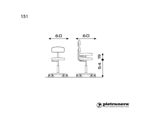 Стул мастера STOOL 151CR